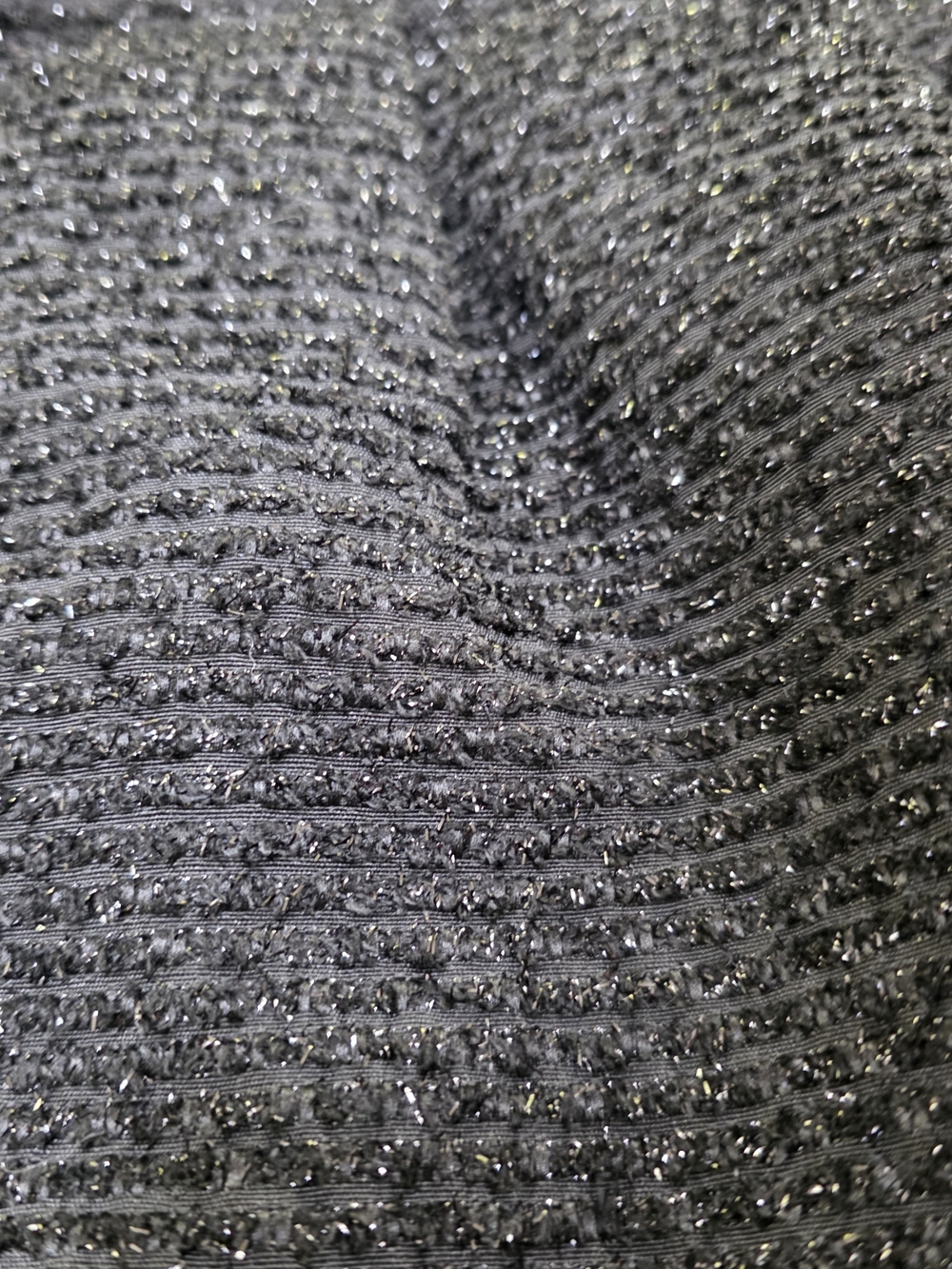 Loft Sparkling Chic Black Pleated Mini Skirt ( Size :8) - Picture 4 of 5